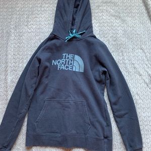 Navy north face hoodie